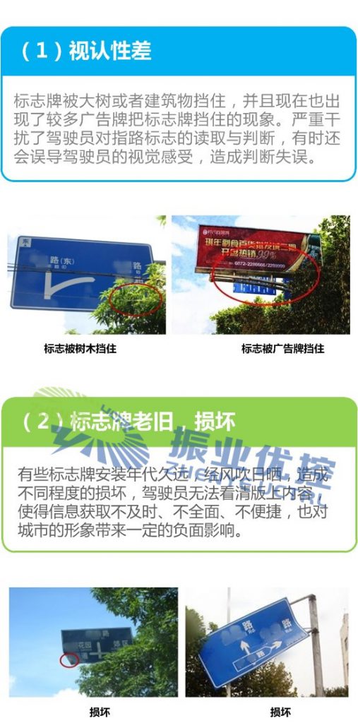 圖1 標(biāo)志設(shè)置的位置問(wèn)題
