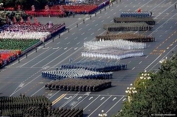 圖1 閱兵儀式