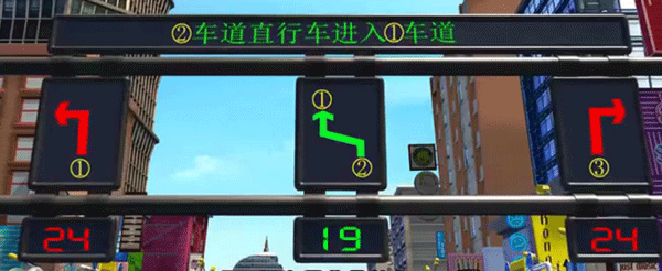 圖4 LED屏轉(zhuǎn)自《光頭強(qiáng)行車(chē)記》