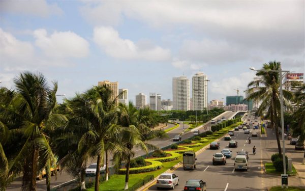 圖1 海口市A大道路口運(yùn)行情況