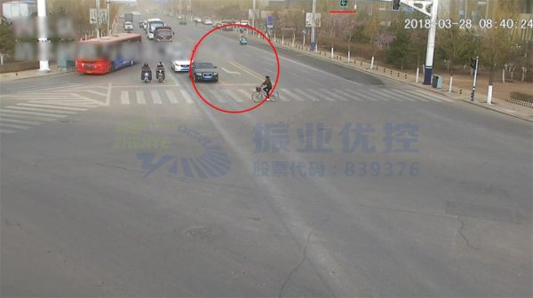 圖4 清水河路-緯三橋西進(jìn)口左轉(zhuǎn)空放現(xiàn)象