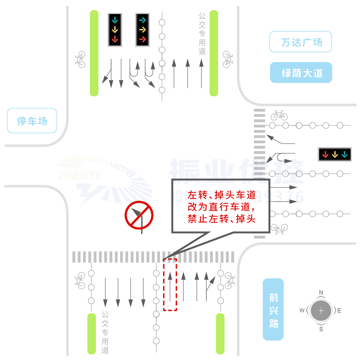 圖6 優(yōu)化后路口基本信息圖