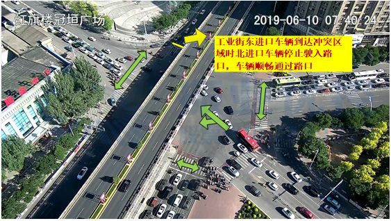 圖10 北進(jìn)口與東南進(jìn)口齊放車輛現(xiàn)狀