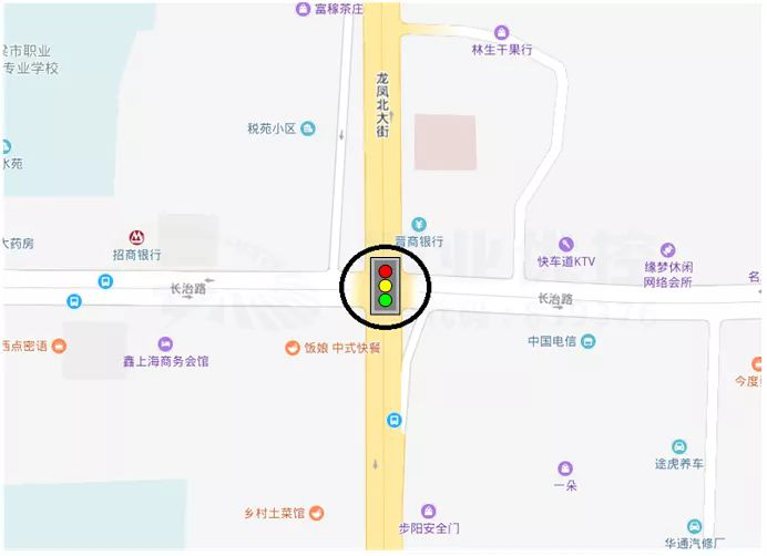 圖1 路口地理位置圖