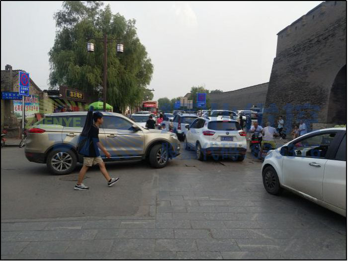 圖4 車流沖突