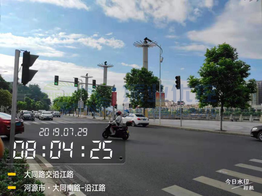 圖9 路口沖突減少，無車輛滯留路口