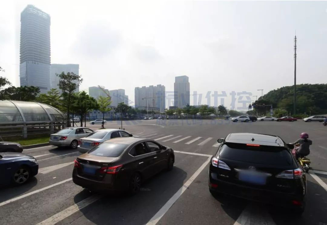圖6 停車線離出口距離較遠(yuǎn)