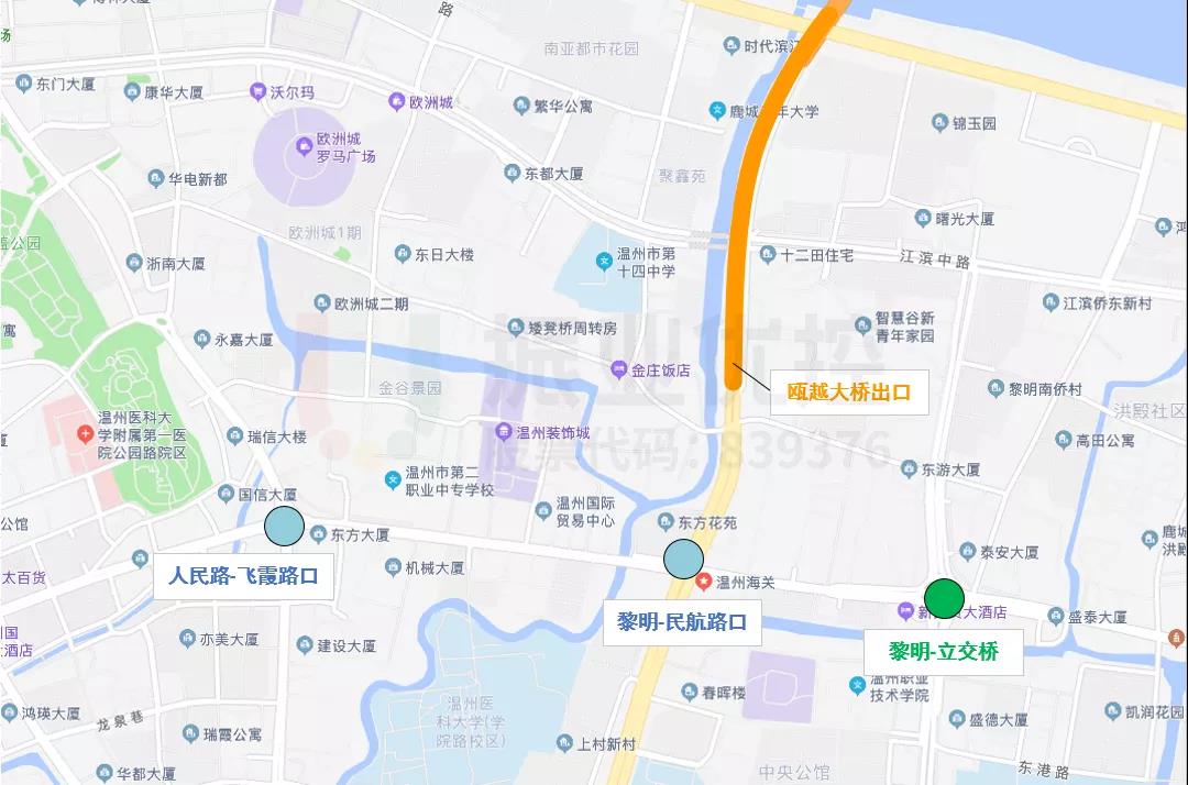 圖8 黎明-民航路口及周邊環(huán)境示意圖