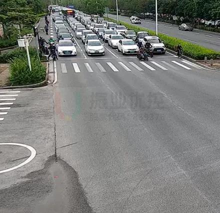 圖4 晚高峰南進(jìn)口排隊情況