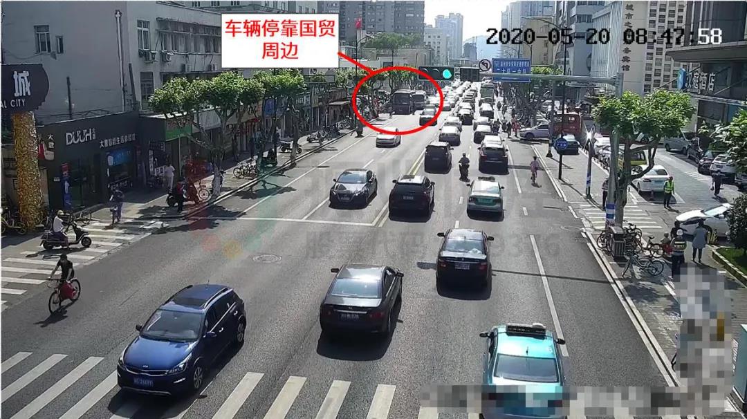 圖3 國貿(mào)大廈的“車流吸引”效應(yīng)