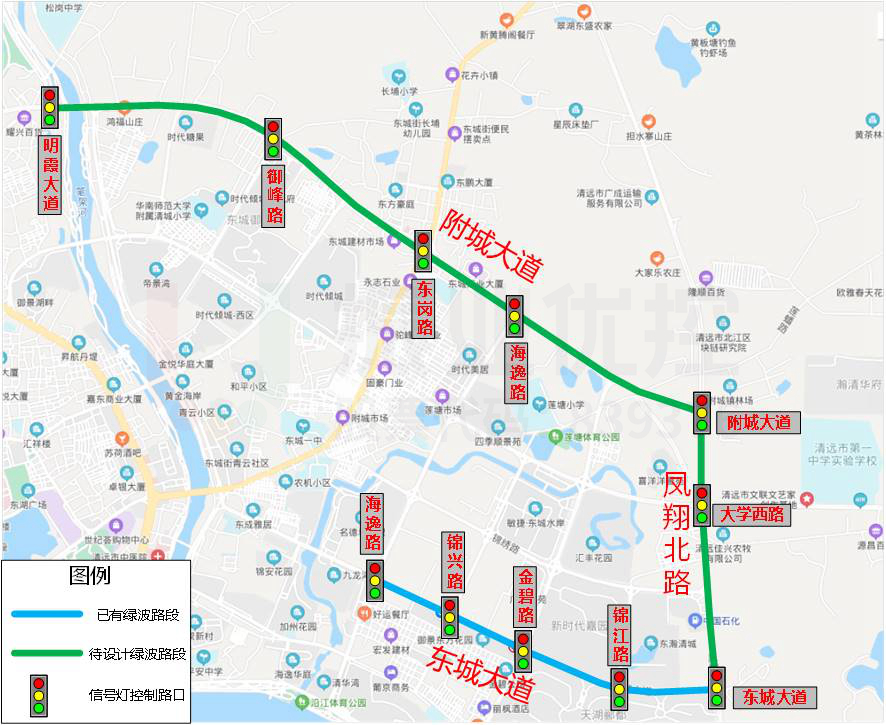 圖1 路口分布情況