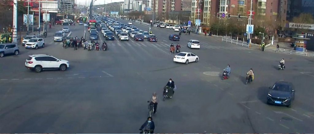 圖3 鉆石路盛華大街路口