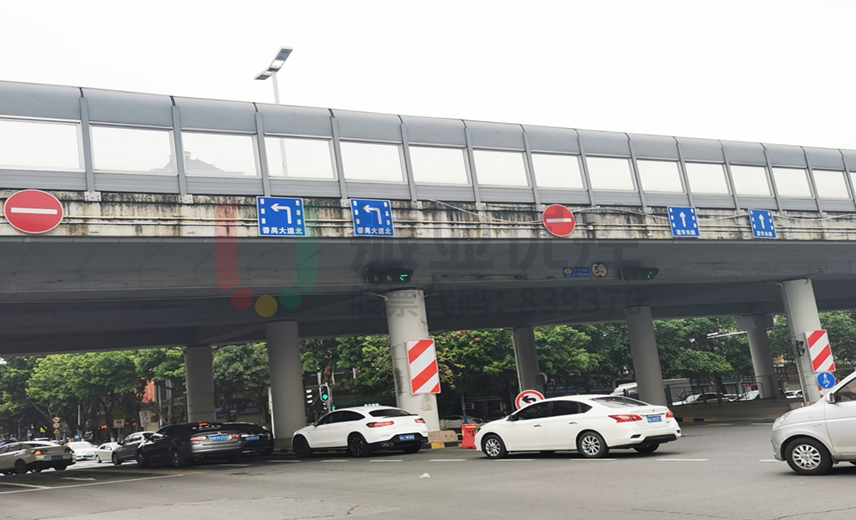 圖11 番禺-富華交叉口東進口增設(shè)標(biāo)志圖