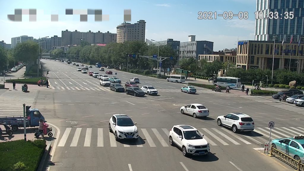 圖11 朝陽大街-中興北路、勝利路-盛華大街路口設(shè)置左轉(zhuǎn)待轉(zhuǎn)區(qū)后