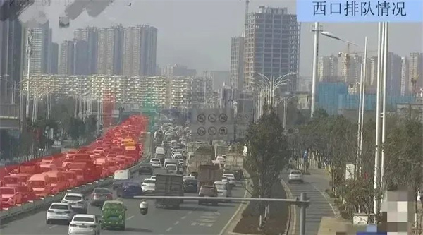 圖6-1 優(yōu)化前-廣福路與昌宏路交叉口