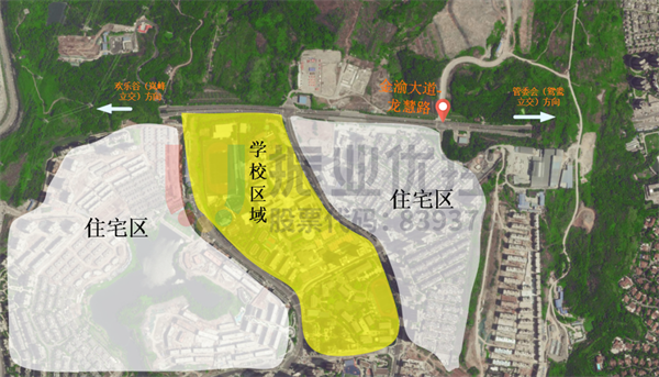 圖8 路口點(diǎn)位圖-金渝大道龍慧路