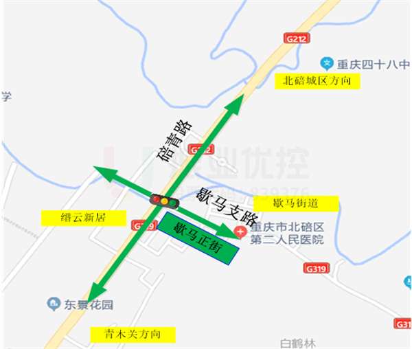 圖1 路口概況圖