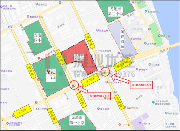 圖7?文衛(wèi)路-興賢路路口點位圖