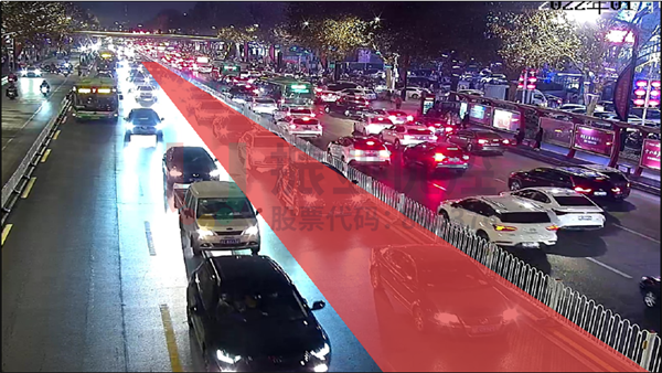 圖?3?中興大街-守敬路西進(jìn)口左轉(zhuǎn)車輛排隊(duì)圖