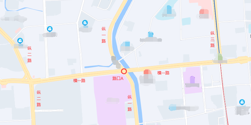 圖1 路口區(qū)位圖