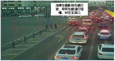 圖2 迎賓街-御河西路（迎賓崗）車(chē)輛通行緩慢